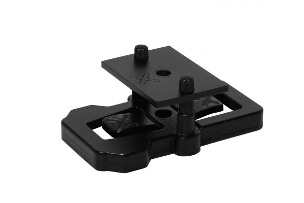 80 WPC Montage Clips mit 6 mm Fuge aus ABS Kunststoff von MEFO, schwarz, inkl. selbstbohrenden Schrauben, Montagematerial reicht für ca. 28 lfm bzw. 4,5 m²